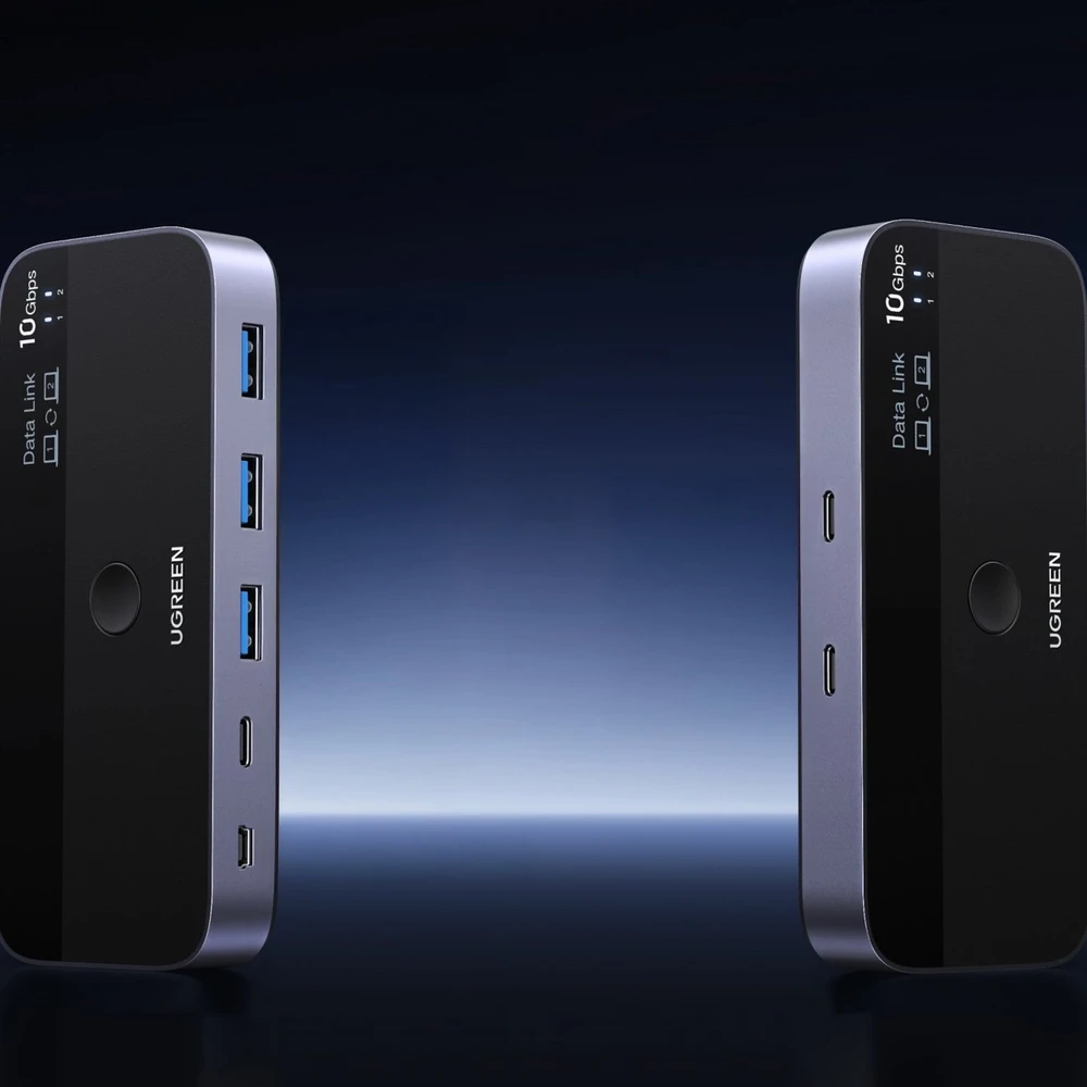 Ugreen jungiklis USB-C USB-A 10Gb/s - pilka