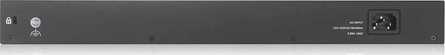 Šakotuvas Zyxel GS2220-28HP 28 prievadų L2 valdomas Gigabit PoE jungiklis, 24x gigabit RJ45, 4x gigabit RJ45 / SFP, PoE 375 W