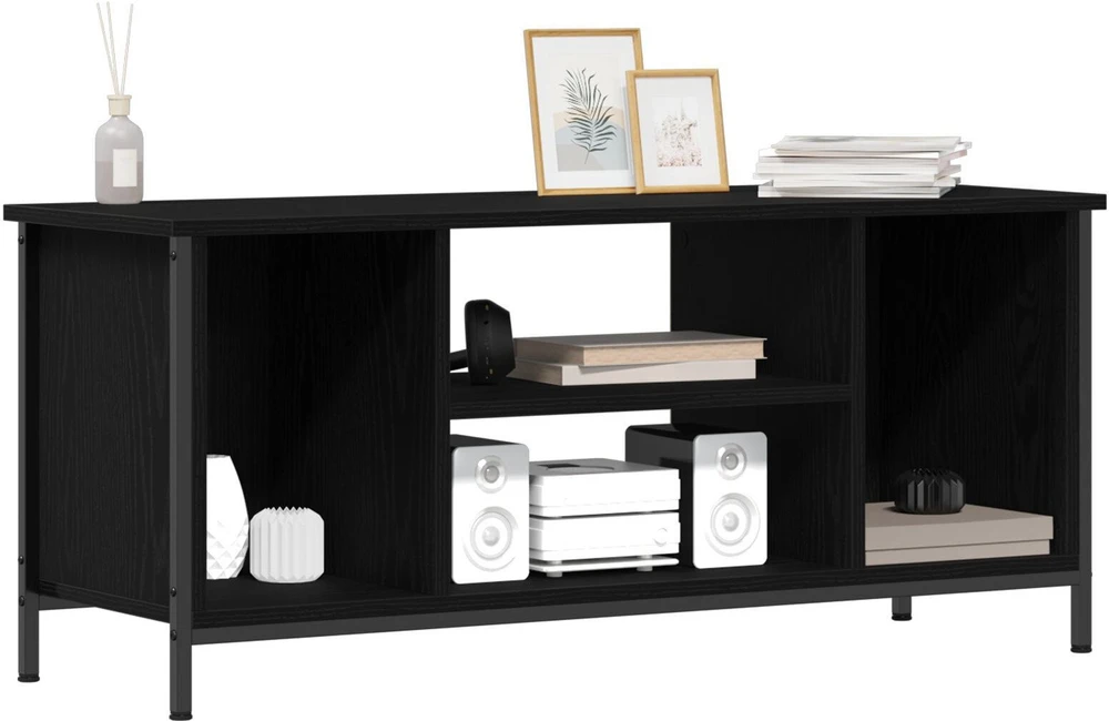 TV staliukas Televizoriaus spintelė 102 x 35 x 45 cm Juodas ąžuolas