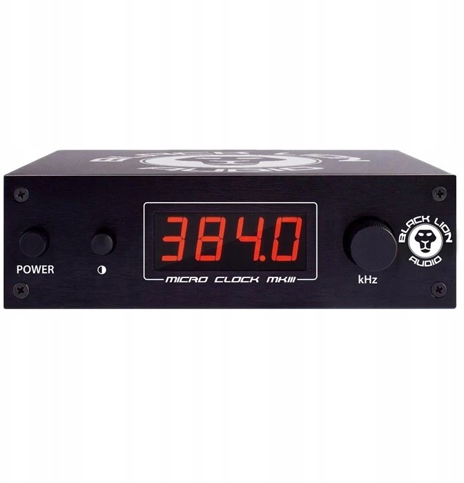 Juodas Lion Micro Clock MKIII - Laikrodis
