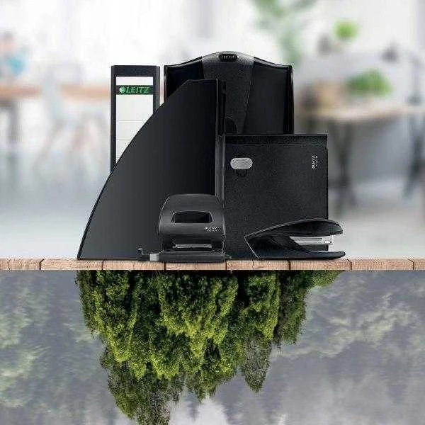 Šiukšliadėžė Leitz juoda (ko 0006187)