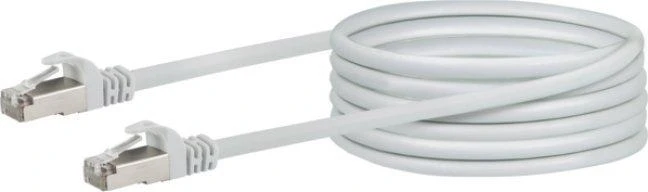 Schwaiger Schwaiger CAT6 Netzwerkkabel, S / FTP, 20m, baltas