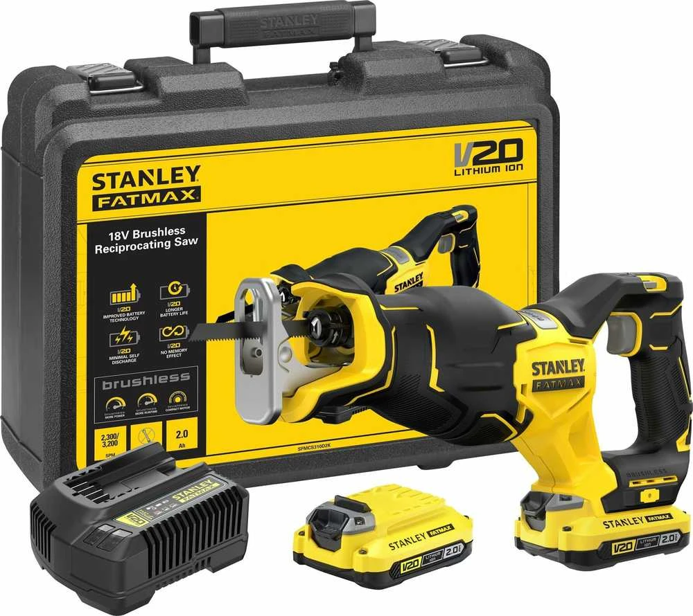 Stanley ST SAW SAW V20 2x2,0Ah SFMCS310D2K