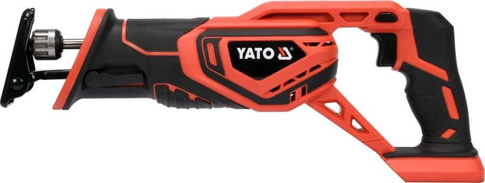 YATO SAW SAW 18V Li-ION BE AKUMULIATORIŲ IR Įkroviklio YT-82815