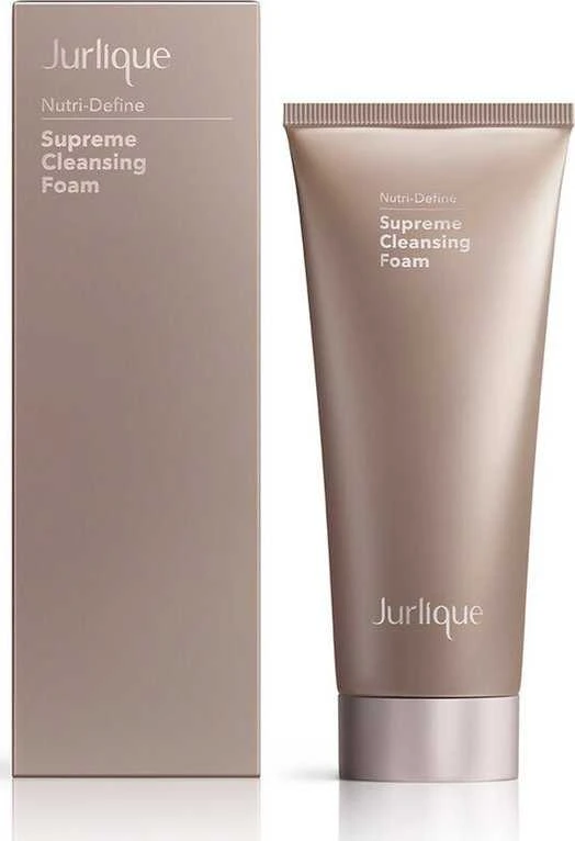 Jurlique Nutri-Define valomasis valomasis putojantis kreminis valiklis, 100 ml