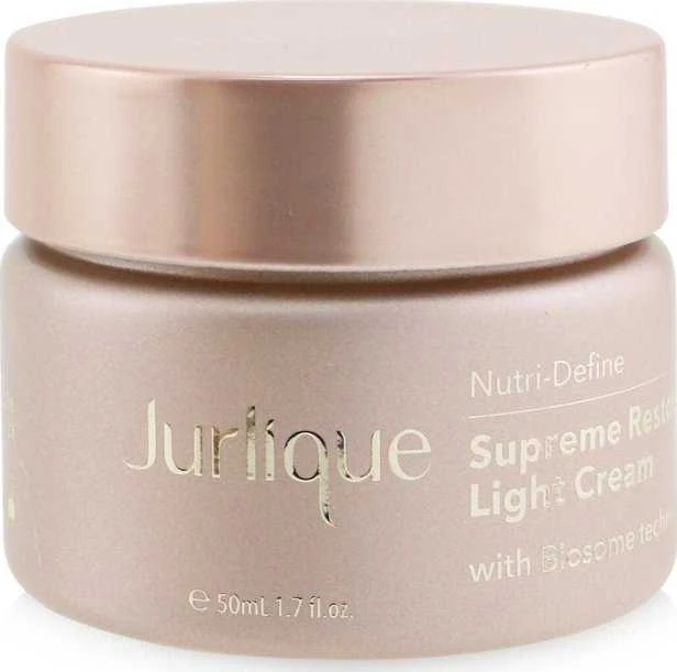 Jurlique Nutri-Define Supreme Restorative Light Kremas Lekki wzmacniający krem su technologija Biosom 50ml