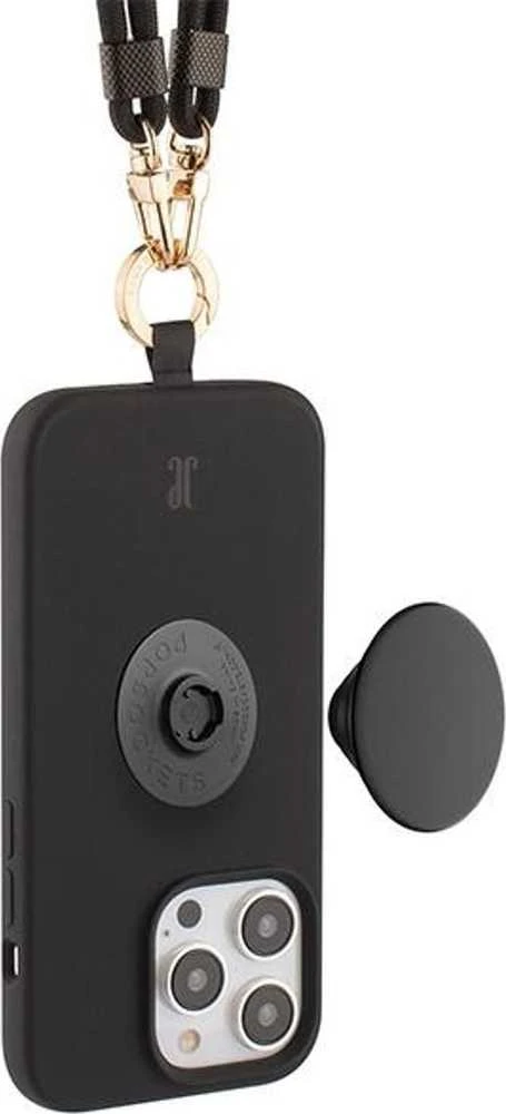 JE 3in1 PopGrip Apple iPhone 15 Pro 6.1" dėklas telefonui juodos spalvos 30485 (Just Elegance)