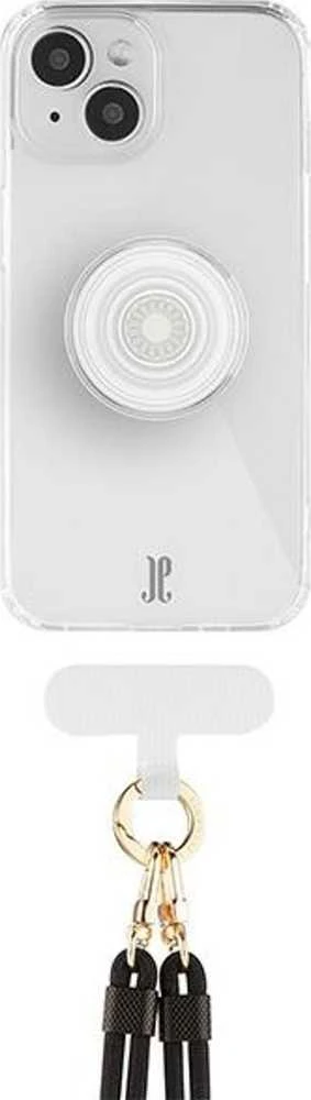 JE 3in1 PopGrip Dėklas Apple iPhone 15 6.1″ clear 30524 (Just Elegance)
