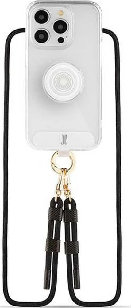 JE 3in1 PopGrip Dėklas iPhone 15 Pro 6.1″ clear 30525 (Just Elegance)