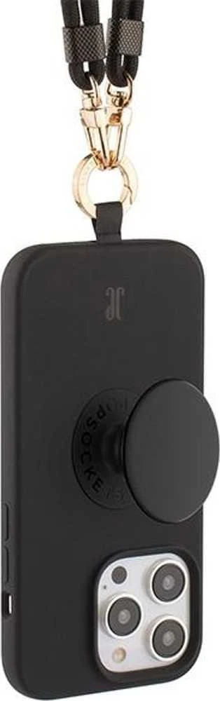 JE 3in1 PopGrip Apple iPhone 15 Pro 6.1" dėklas telefonui juodos spalvos 30485 (Just Elegance)