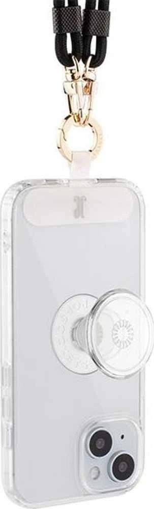 JE 3in1 PopGrip Dėklas Apple iPhone 15 6.1″ clear 30524 (Just Elegance)