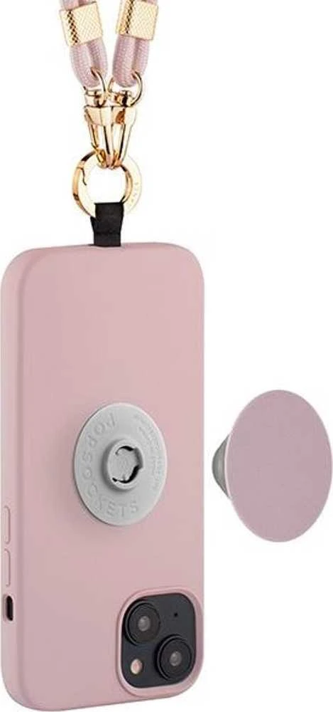 JE 3in1 PopGrip Apple iPhone 15 6.1" dėklas telefonui rožinės spalvos 30494 (Just Elegance)