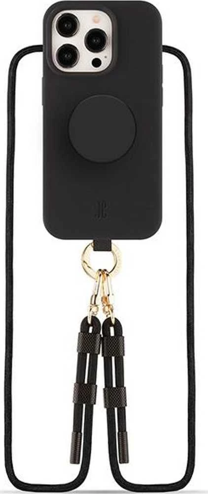 JE 3in1 PopGrip Apple iPhone 15 Pro 6.1" dėklas telefonui juodos spalvos 30485 (Just Elegance)