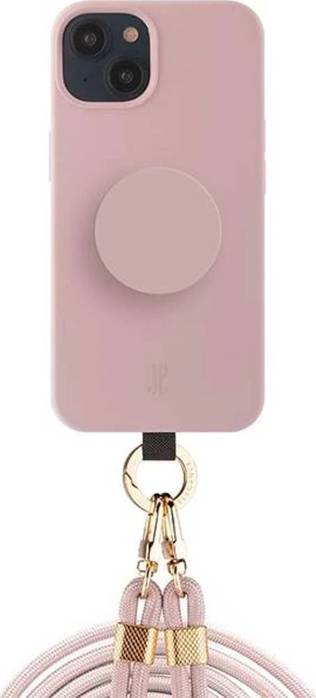 JE 3in1 PopGrip Apple iPhone 15 6.1" dėklas telefonui rožinės spalvos 30494 (Just Elegance)