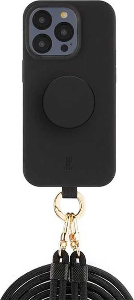 JE 3in1 PopGrip Apple iPhone 15 Pro 6.1" dėklas telefonui juodos spalvos 30485 (Just Elegance)