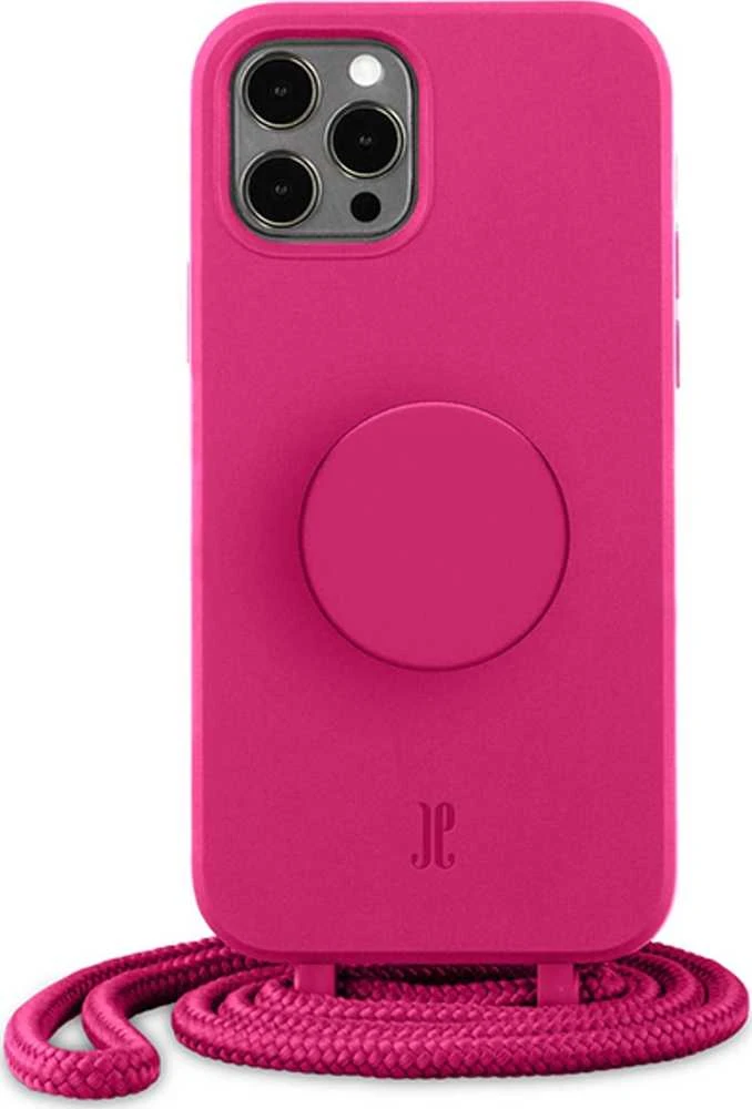 JE PopGrip Apple iPhone 12/12 Pro 6,1" dėklas telefonui rožinės spalvos 30090 (Just Elegance)