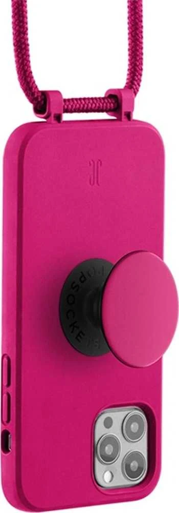 JE PopGrip Apple iPhone 12/12 Pro 6,1" dėklas telefonui rožinės spalvos 30090 (Just Elegance)
