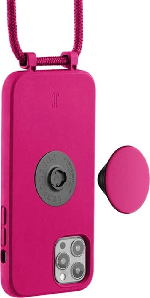 JE PopGrip Apple iPhone 12/12 Pro 6,1" dėklas telefonui rožinės spalvos 30090 (Just Elegance)