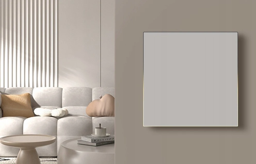 Jutiklinis „ZigBee“ šviesos jungiklis Avatto TS60-EU-W1 Single TUYA baltas.