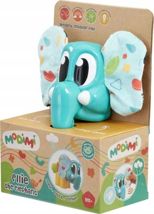 Jutiminis žaislas dramblys Goliath Modimi Ellie