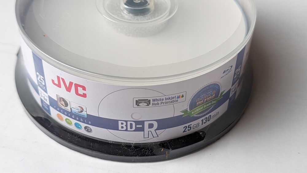 JVC BD-R 25 GB 6x 25 vnt. (JVBDR25WAP)