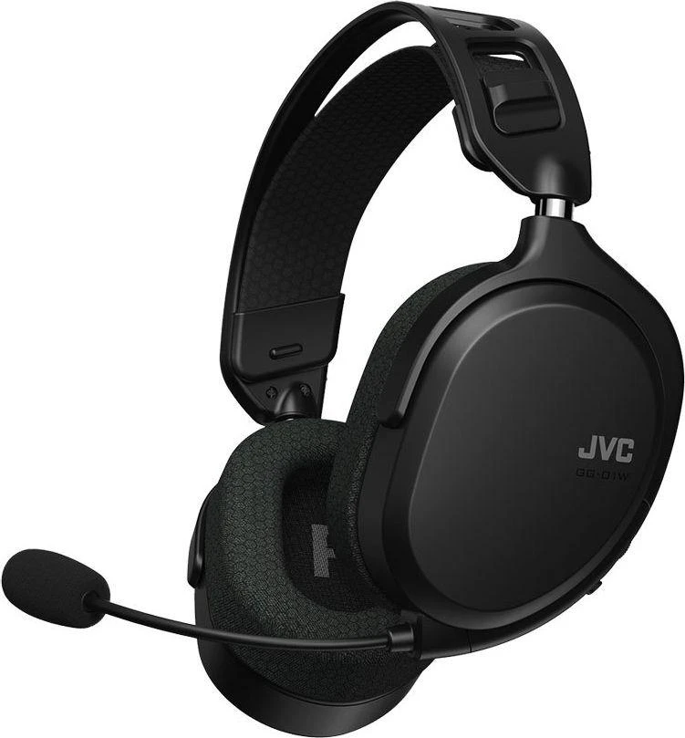 JVC, GG-01WQ, juodos sp. dinaminės ausinės