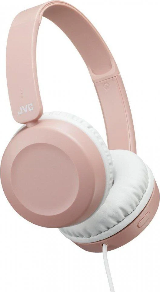 JVC, HA-S31MP-EX, ružavos sp. dinaminės ausinės, mikrofonas