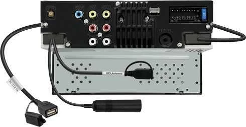 Automagnetola Automobilinis monitorius JVC KW-M595DBT automobilinis medijos imtuvas - Juodas, su Wi-Fi ir Bluetooth
