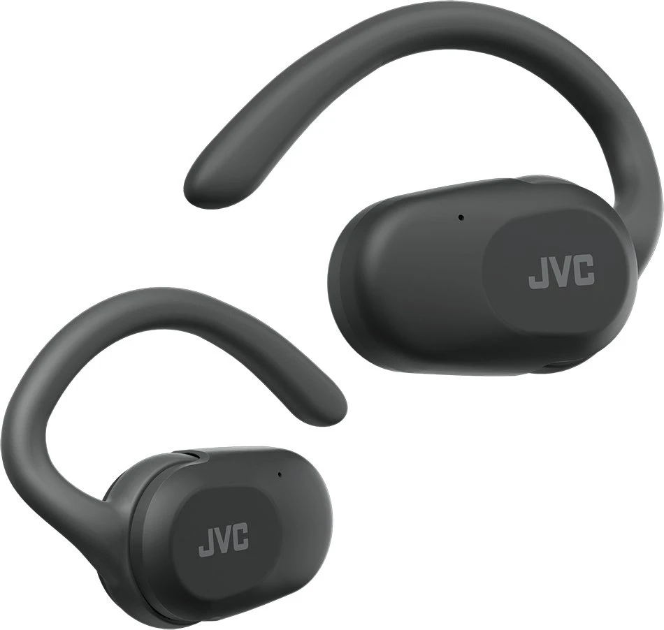 JVC, HA-NP40T-BU, juodos sp. dinaminės ausinės