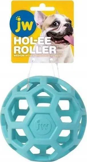 JW Pet JW BALL HOL-EE čiulptukas su kamuoliuku, vidutinio mėlynumo, 11,5 cm /12