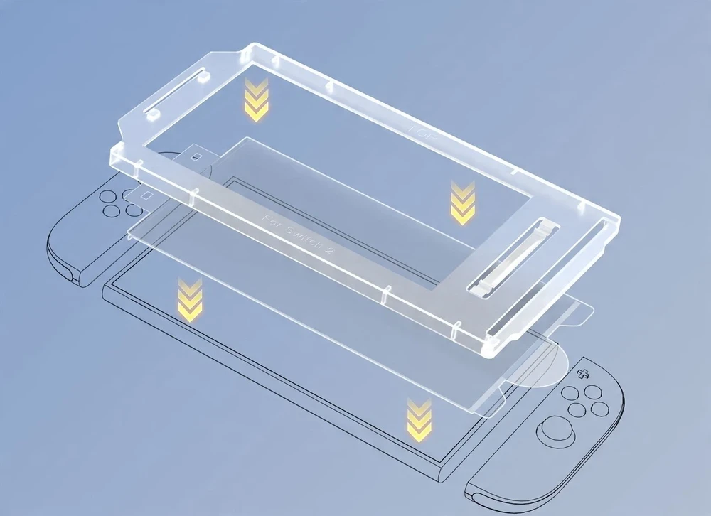 JYS 14 vienetų priedų rinkinys: laikikliai, dėklas, įkroviklis, stovas Nintendo Switch 2 NS2293 (SB10202)