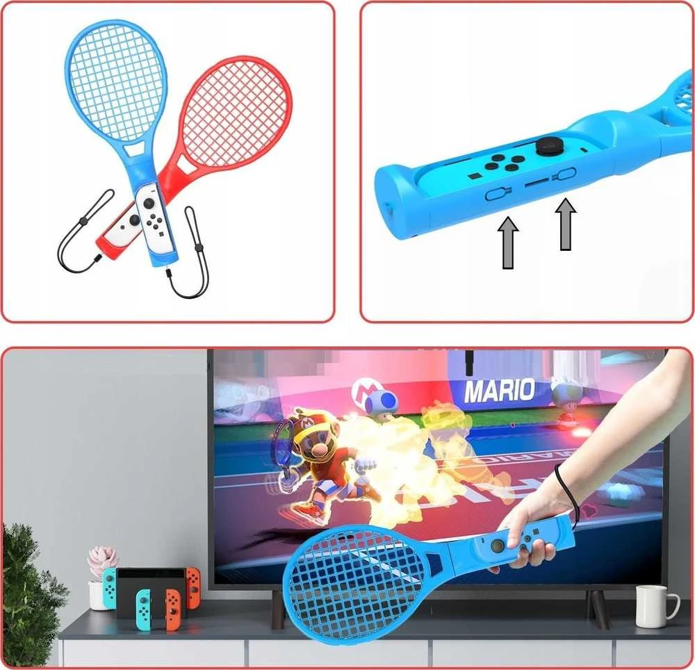 JYS Priedų rinkinys Laikikliai Tvirtinimai Sport 15w1 NS253 Nintendo Switch / Switch OLED (SB8848)