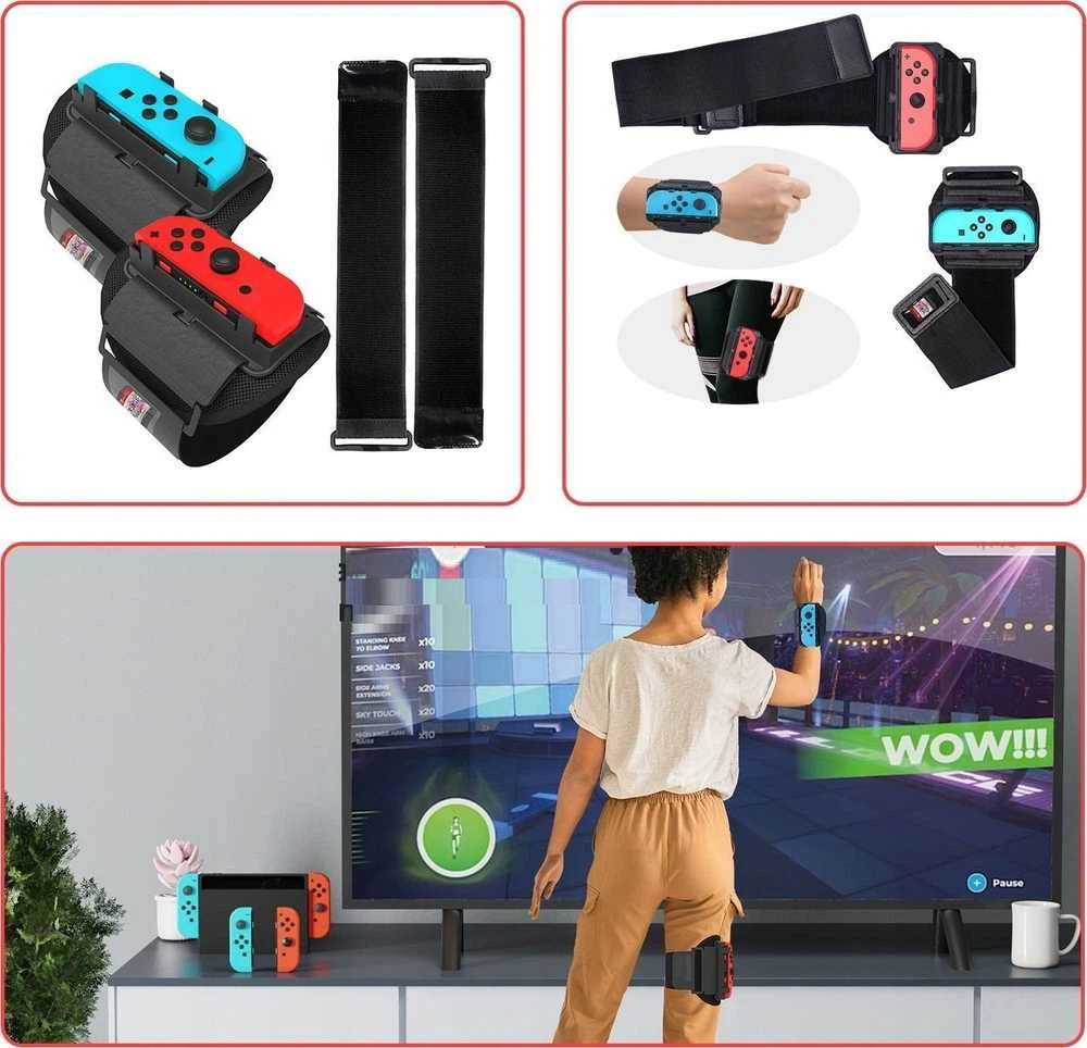JYS Priedų rinkinys Laikikliai Tvirtinimai Sport 15w1 NS253 Nintendo Switch / Switch OLED (SB8848)