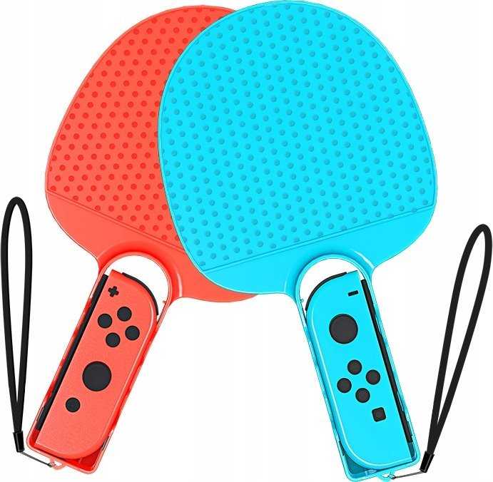 2 Rakieta Paletka Tenis Stołowy Ping-pong Na Joycon Do Nintendo Switch Oled / Jys-s081