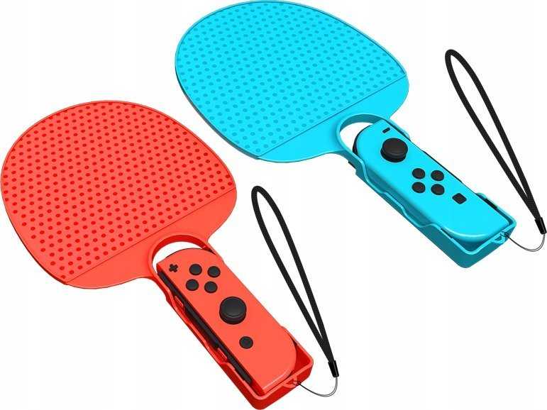 2 Rakieta Paletka Tenis Stołowy Ping-pong Na Joycon Do Nintendo Switch Oled / Jys-s081