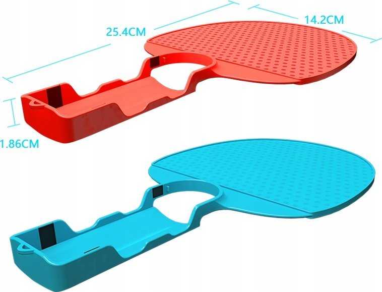 2 Rakieta Paletka Tenis Stołowy Ping-pong Na Joycon Do Nintendo Switch Oled / Jys-s081