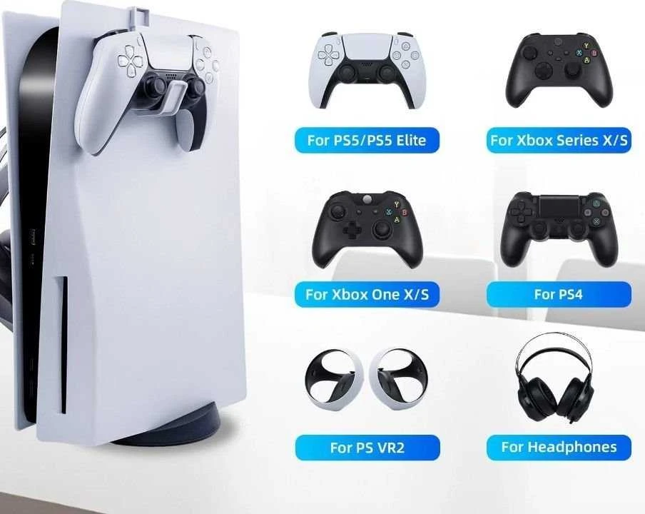 JYS 2x Laikiklis Wieszak na Pady Ausinės do PlayStation PS5 P5180 (SB8171)