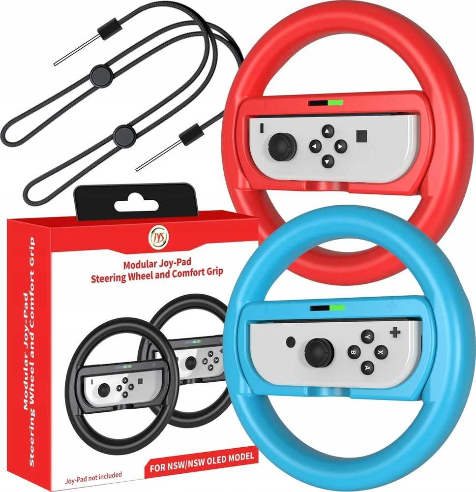 JYS 2x vairas + 2in1 laikiklis, skirtas Nintendo Switch OLED ir Nintendo Switch
