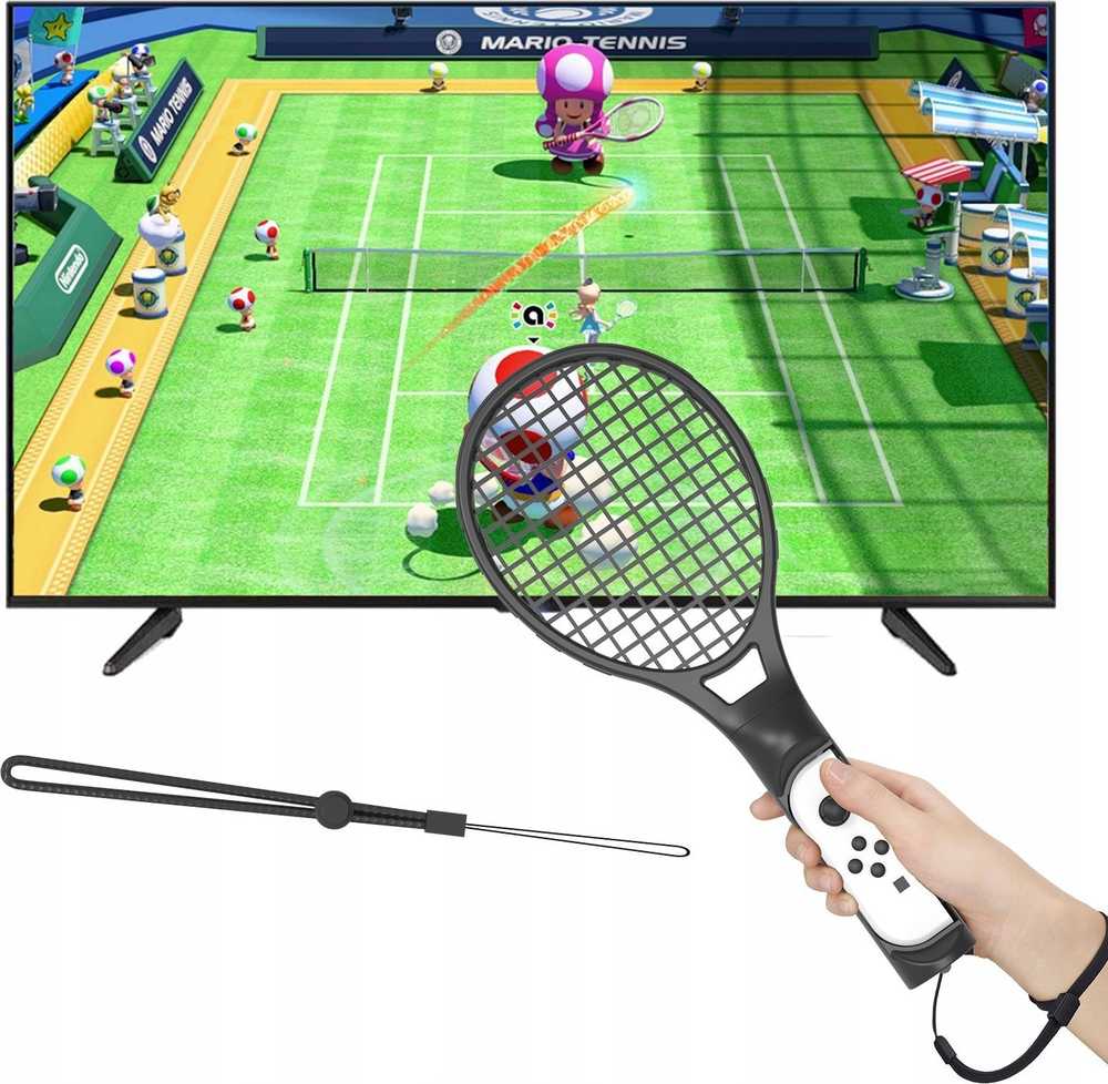 2x Rakieta Tenis Na Joy-con Joycon Do Nintendo Switch Oled / Mario Tennis / Jys