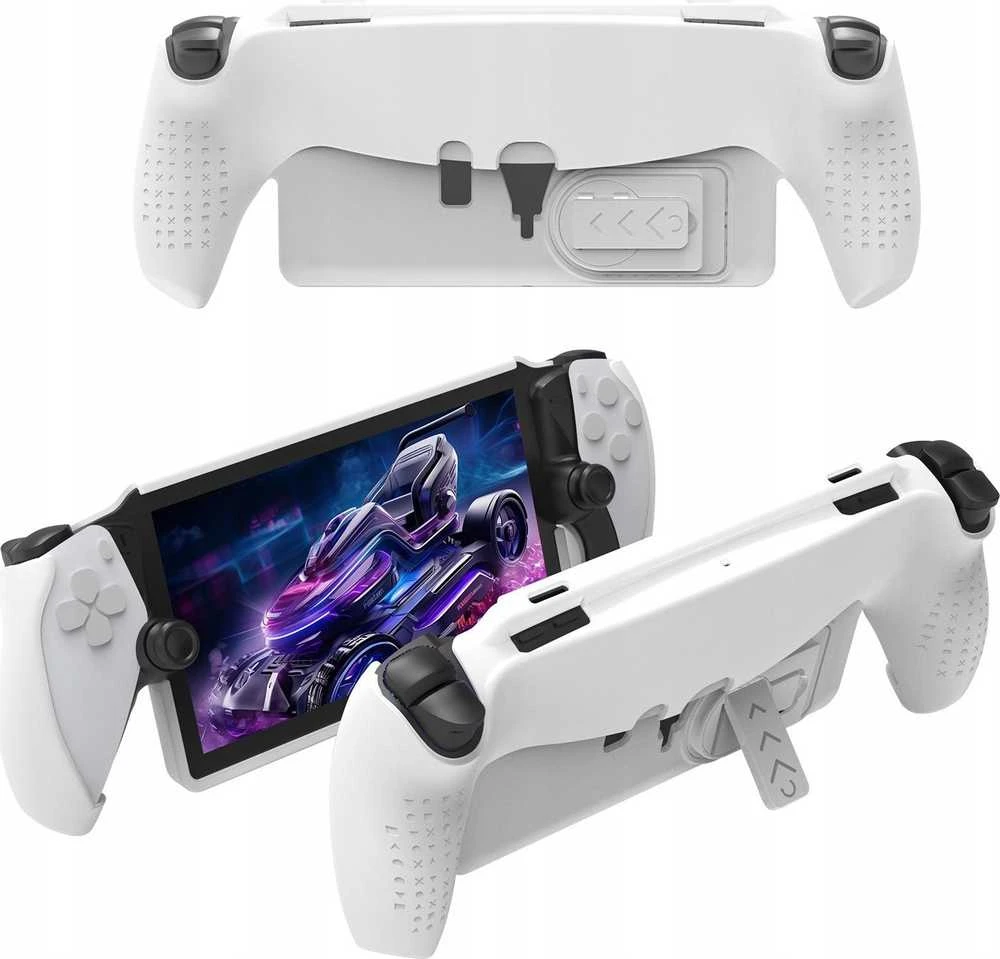 JYS 5in1 dėklų ir plėvelių rinkinys, LCD dangteliai, skirti „Sony Playstation PS Portal“ / „P5195“