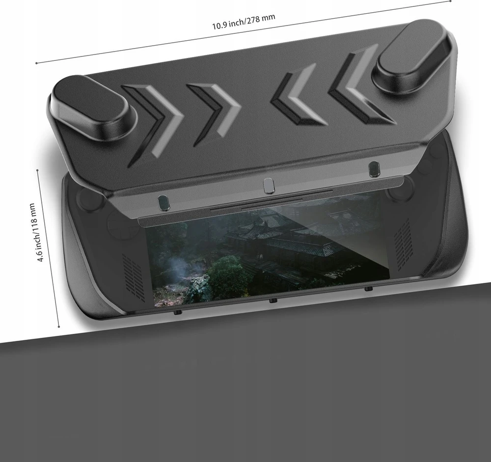 JYS Rinkinys 5 in 1 Dėklas Dėklas Priekis Galas LCD Apsauga Apsaugos Padiukai Asus ROG Ally X JYS-RAX010 (SB9326)