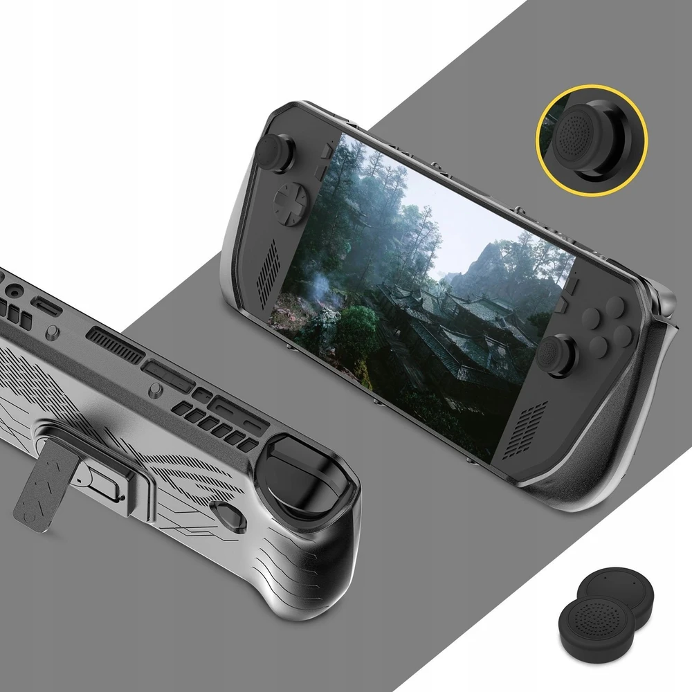 JYS Rinkinys 5 in 1 Dėklas Dėklas Priekis Galas LCD Apsauga Apsaugos Padiukai Asus ROG Ally X JYS-RAX010 (SB9326)