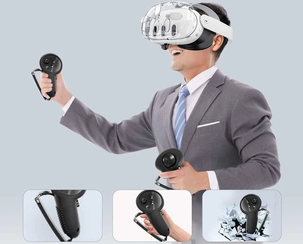 JYS 7in1 rinkinio dėklas, priedai, apsauginių akinių dėklas VR Meta Quest 3 / Jys-mq016