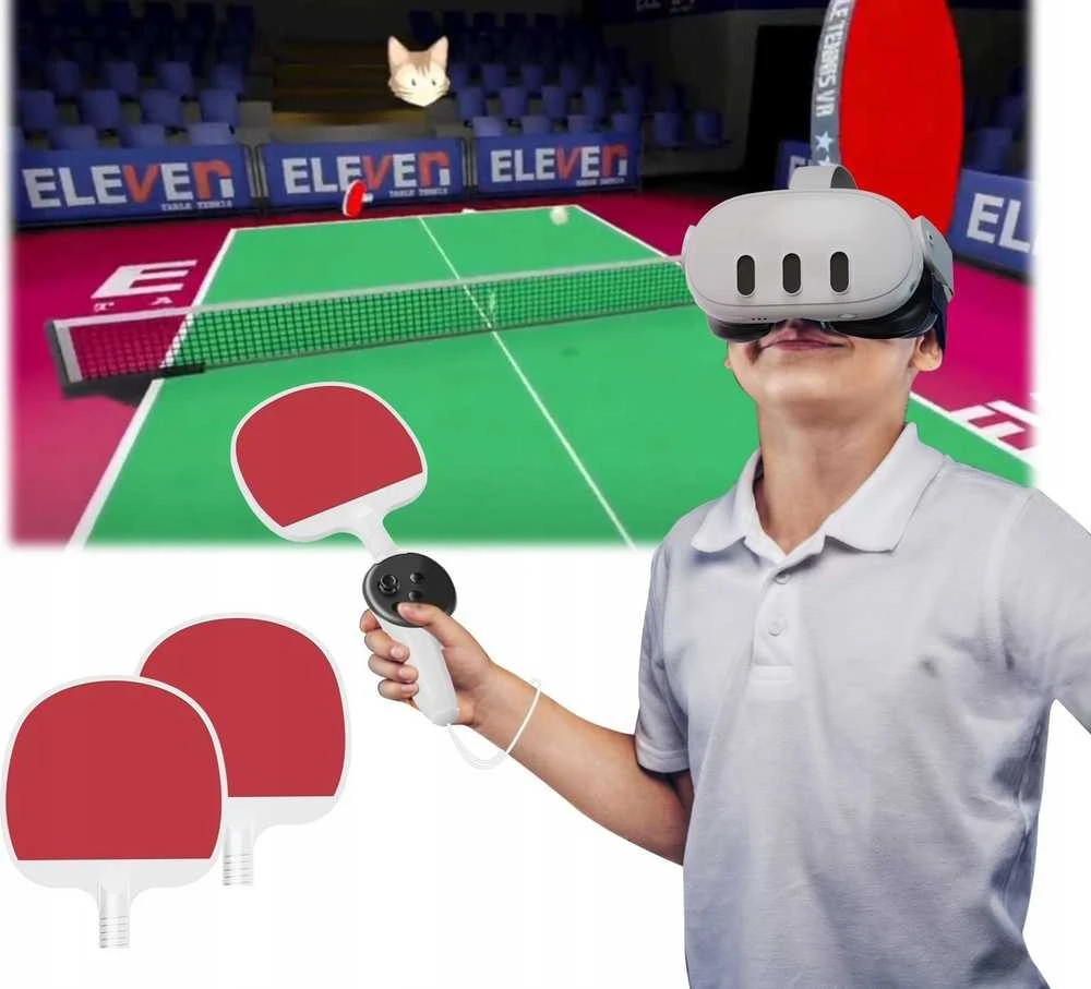 JYS 9in1 priedų rinkinys Priedai VR žaidimų rankenos, skirtos Vr Meta Quest 3 akiniams / Jys-mq009
