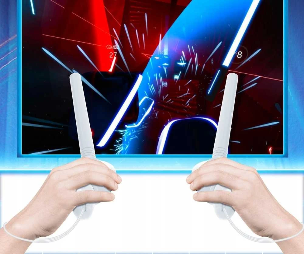 JYS 9in1 priedų rinkinys Priedai VR žaidimų rankenos, skirtos Vr Meta Quest 3 akiniams / Jys-mq009