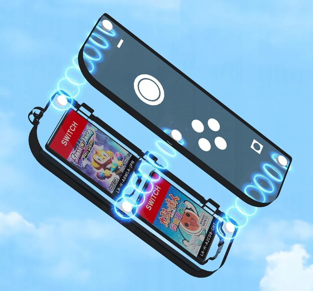 jys Pudełko Dėklas Case Futerał Obudowa Box Na žaidimų kortelėm skirtų Nintendo Switch Oled / Transparentny - Juodas