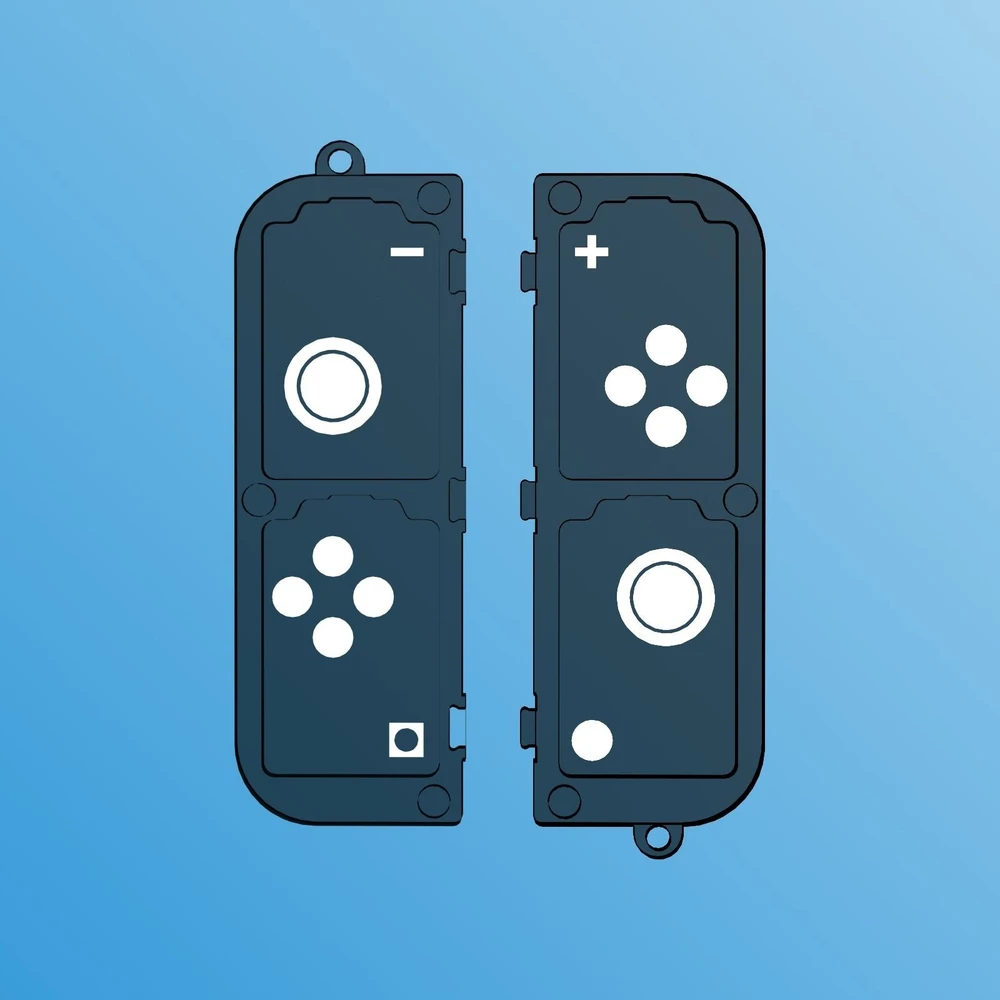 jys Pudełko Dėklas Case Futerał Obudowa Box Na žaidimų kortelėm skirtų Nintendo Switch Oled / Transparentny - Juodas