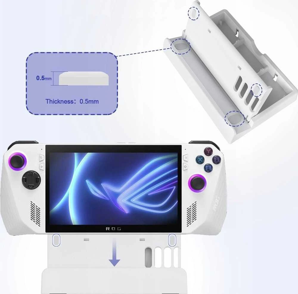 JYS Budėjimo laikiklis statula Asus Rog Ally / Garo denis / Nintendo perjungiklis Oled Lite / Jis- ra001