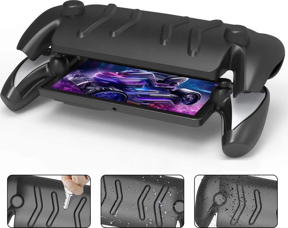 JYS 2 viename dėklas PS Portal Playstation P5188 konsolei, juodas (SB8829)