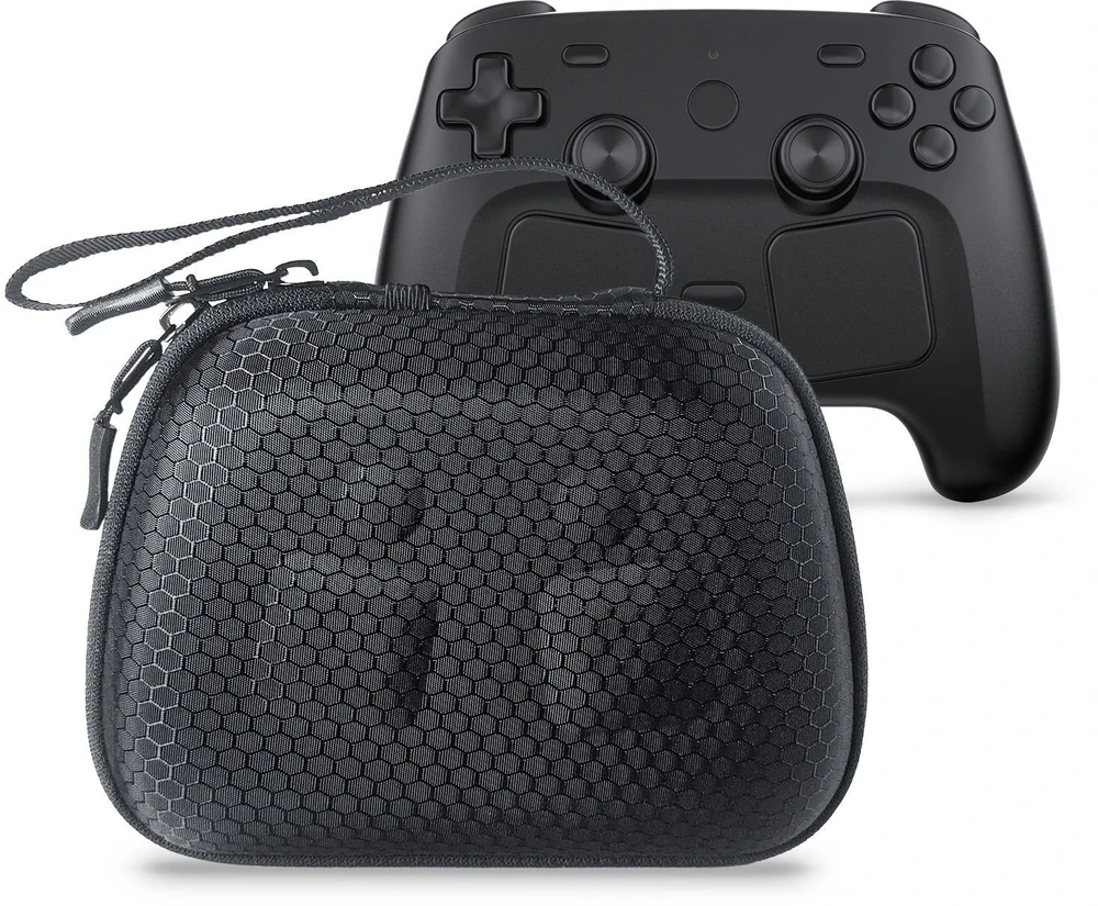 JYS Kietas EVA dėklas „Nintendo Switch 2“ / „Steam“ / „PS5“ / „PS4“ / „XBOX Pro“ valdikliui JYS-SDM009-V2 Juodas (SB11930)